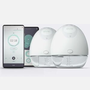 Elvie Hands-Free Wearable Ultra-Quiet Double Breast Pump - NEW & FACTORY Sealed